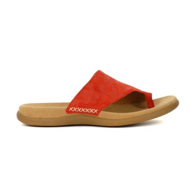 Gabor Women's Red Flower Sandals 23.700.15