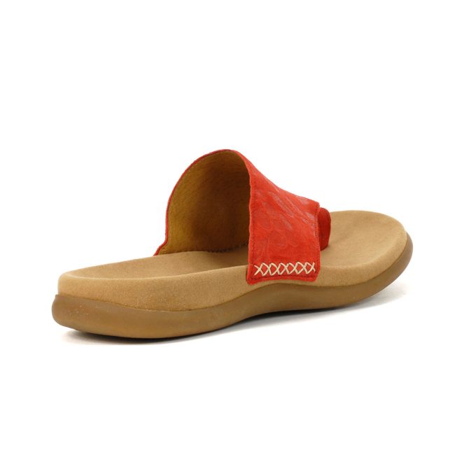Gabor Women's Red Flower Sandals 23.700.15 - Image 3