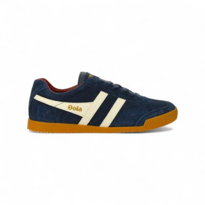 Gola Men's Harrier Navy/Off White/Deep Red Sneakers CMA192ZA