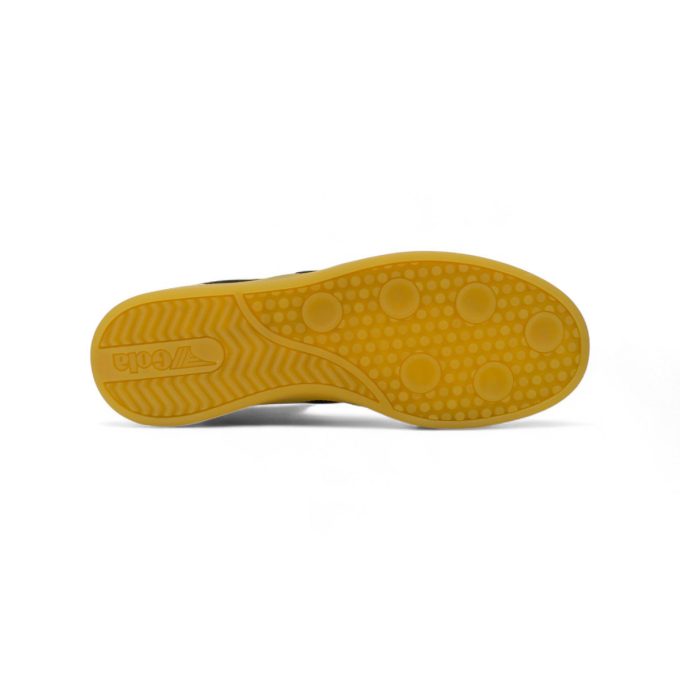 Gola Men's Viper Leather White/Black/Gum Sneakers CMB744WB - Image 4