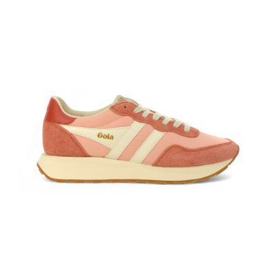 Gola Women's Arizona Pale Pink/Clay/Off White Sneakers CLB574KC