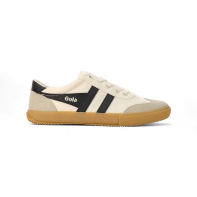 Gola Women's Badminton Off White/Black/Gum Sneakers CLA548WI
