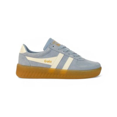 Gola Women's Grandslam Suede Air/Off White/Gum Sneakers CLA589WA