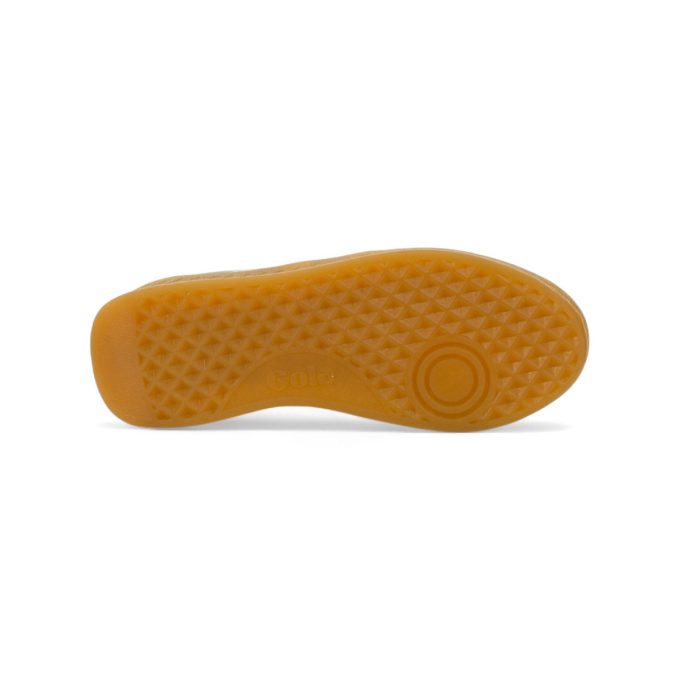 Gola Women's Grandslam Suede Air/Off White/Gum Sneakers CLA589WA - Image 4