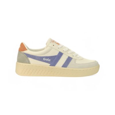 Gola Women's Grandslam Trident White/Lavender/Terracotta Sneakers CLA415WV