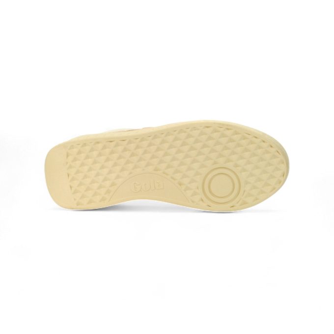 Gola Women's Grandslam Trident White/Pearl Pink/Sea Mist Sneakers CLA415ZK - Image 4