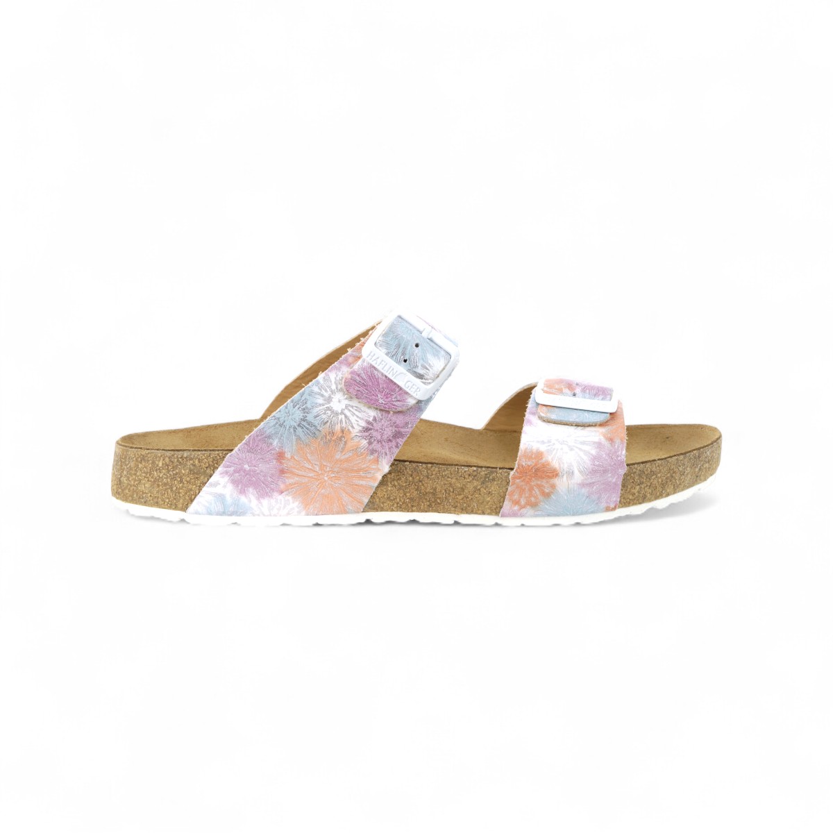 Haflinger Unisex Andrea Rainbow Leather Sandals 819016.ARCOBALENA