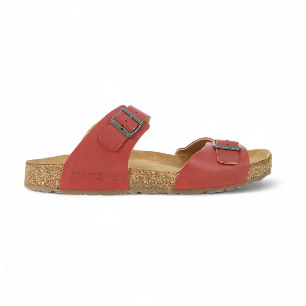 Haflinger Unisex Andrea Red Leather Sandals 819016.MADRAS