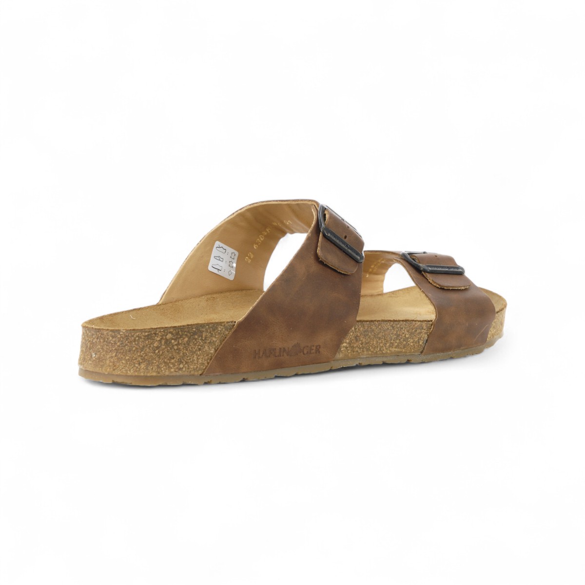Haflinger Unisex Andrea Saddle Leather Sandals 819016.SADDALE - Image 3