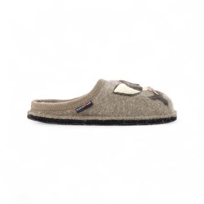 Haflinger Unisex Chihuahua Tan Slippers 313087.TAN