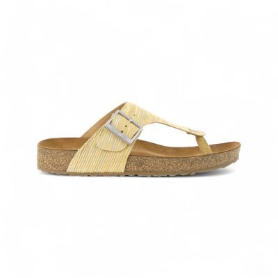 Haflinger Unisex Conny Yellow Sandals 819018.YELLOW