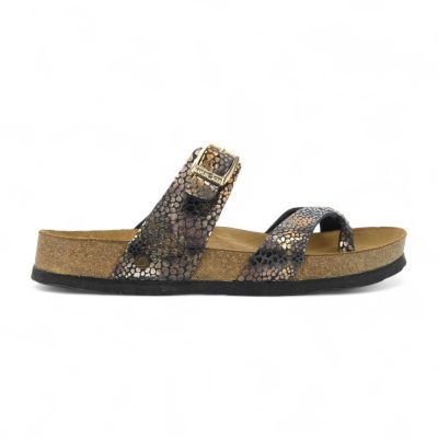 Haflinger Unisex Juno Copper Leather Sandals 819079.COBRE