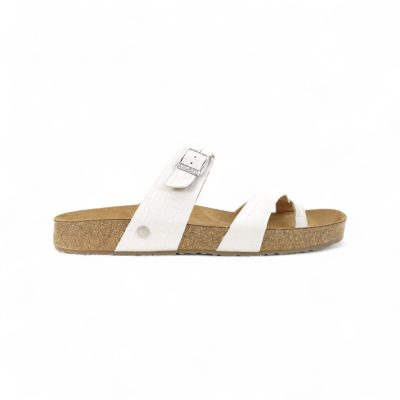 Haflinger Unisex Juno Ice Leather Sandals 819079.ICE