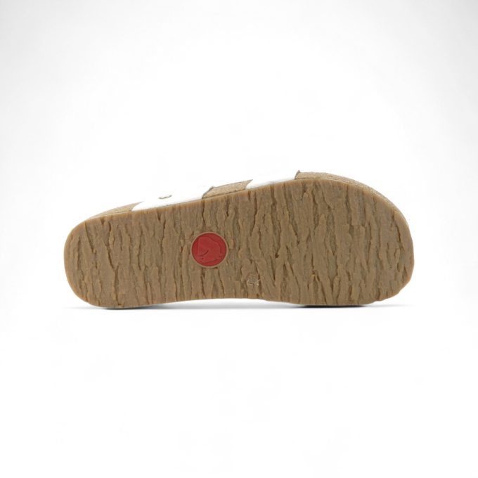 Haflinger Unisex Juno Ice Leather Sandals 819079.ICE - Image 4