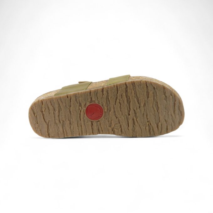 Haflinger Unisex Juno Manzana Leather Sandals 819079.MANZANA - Image 4