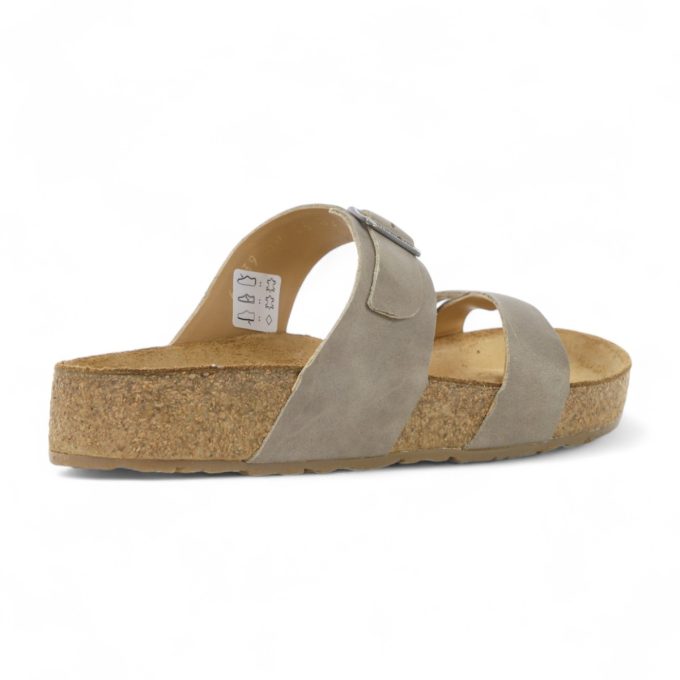 Haflinger Unisex Juno Pearl Leather Sandals 819079.PERLA - Image 3