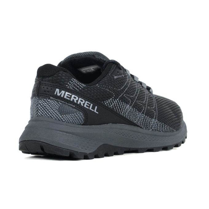 Merrell Men's Fly Strike Black Trail Running Shoes J067157 - Image 3