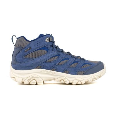 Merrell Men's Moab 3 Mid Greystone Waterproof Hiking Boots J038197