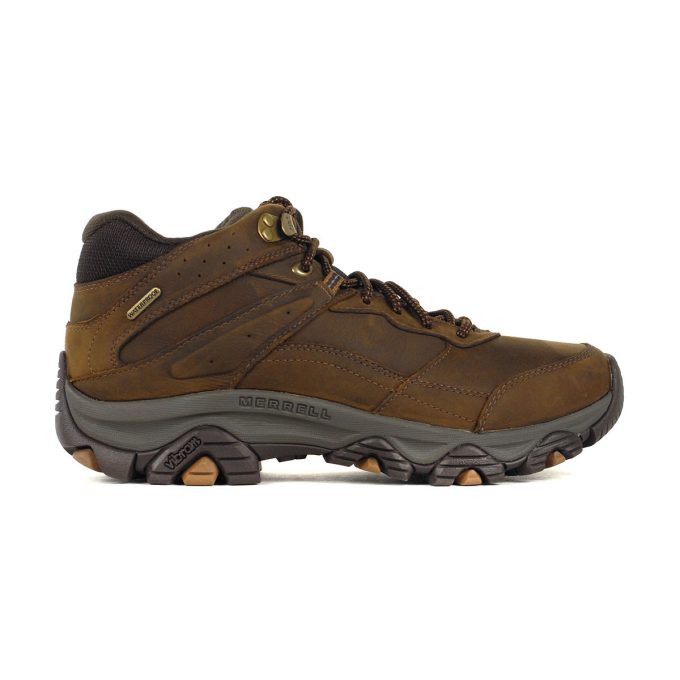 Merrell Men's Moab Adventure 3 Mid Earth Waterproof hiking Boots J003821 - Image 4