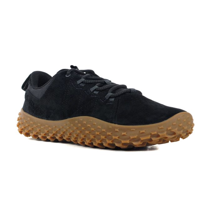 Merrell Men's Wrapt Black/Gum Trail Shoes J007121 - Image 2