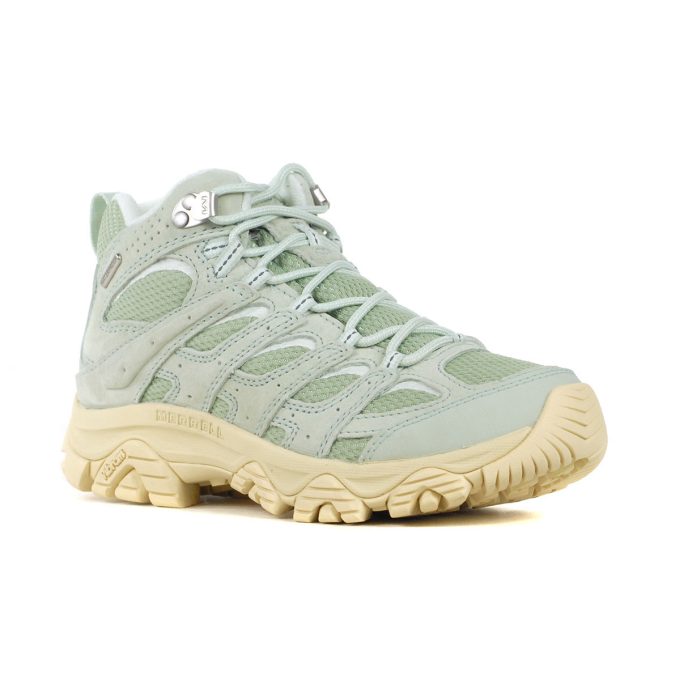 Merrell Women's Moab 3 Mid Sage Waterproof Hiking Boots J038620 - Image 2