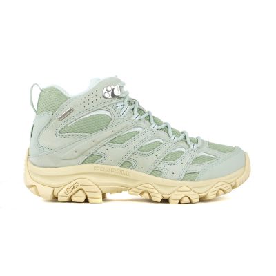 Merrell Women's Moab 3 Mid Sage Waterproof Hiking Boots J038620