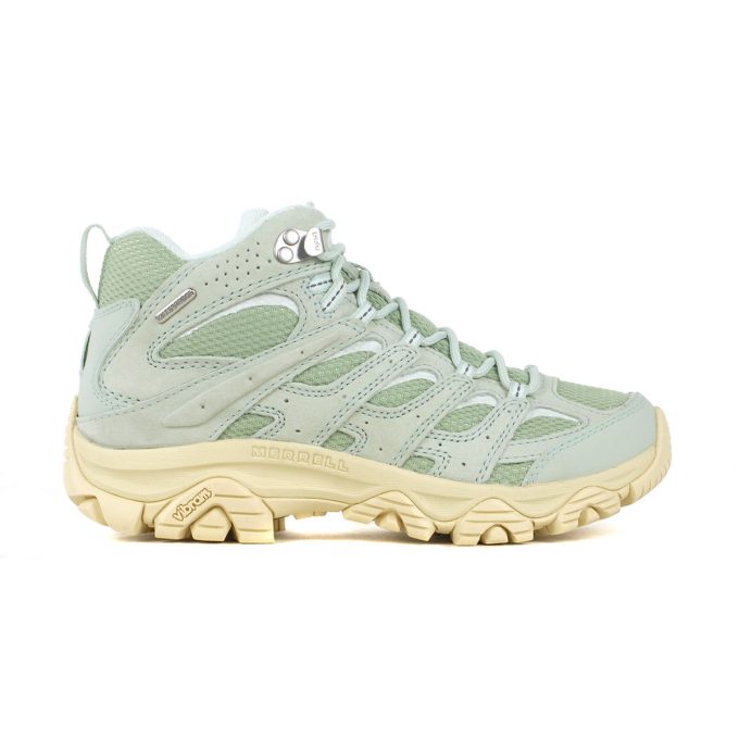 Merrell Women's Moab 3 Mid Sage Waterproof Hiking Boots J038620