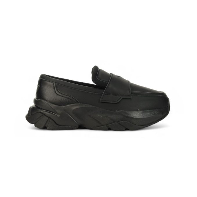 Puma Women's Loafyr Black Leather Loafers 39773001