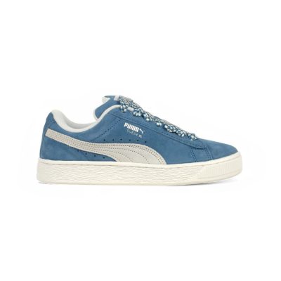 Baskets Puma Suede XL pour femme, bleu horizon/blanc, 39831001