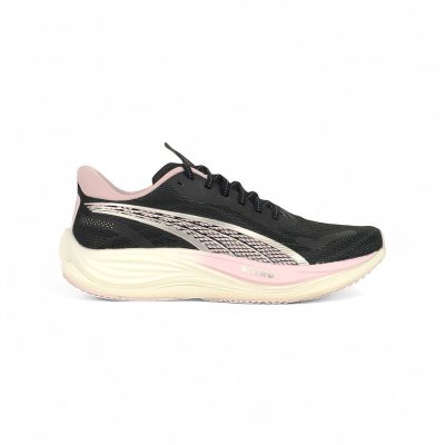 Puma Women's Velocity Nitro 3 Black/Silver/Grape Mist Running Shoes 37774902