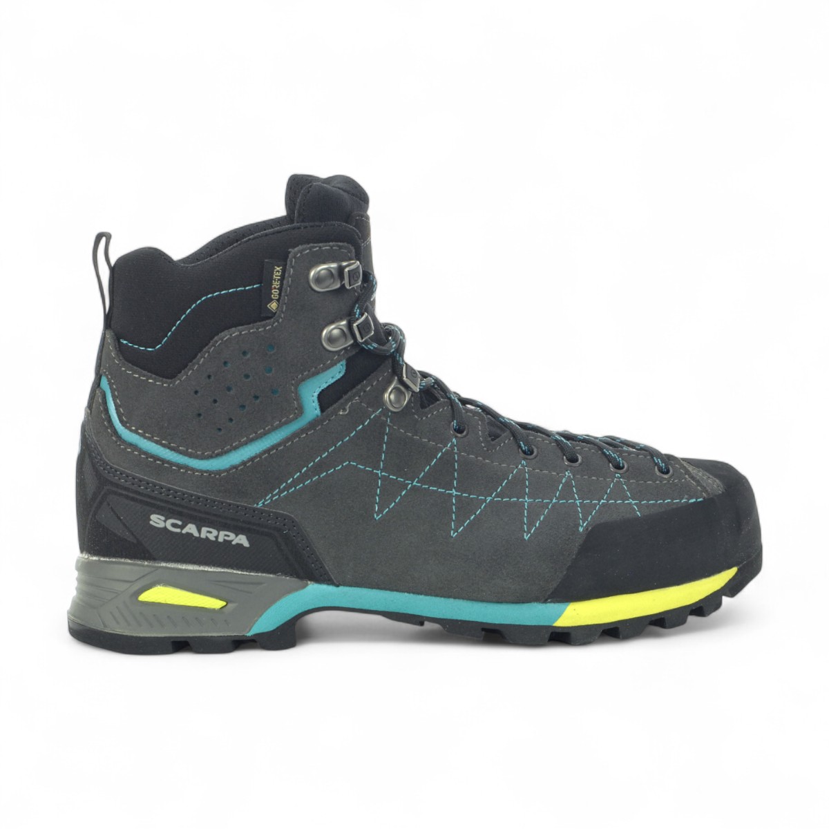 Scarpa Women's Zodiac Plus GTX Shark/Maldives Hiking Boot 71110-202