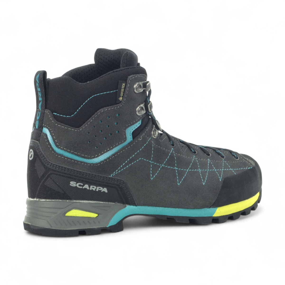 Scarpa Women's Zodiac Plus GTX Shark/Maldives Hiking Boot 71110-202 - Image 3