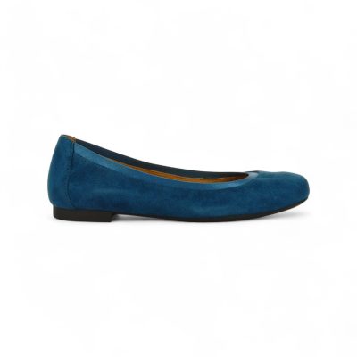 Vionic Women's Lynx Anita Dark Teal Flats I4704L7300