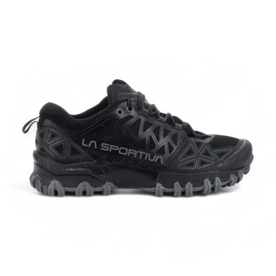 La Sportiva Women's Bushido II Black/Carbon Trail Running Shoes 36T-999900