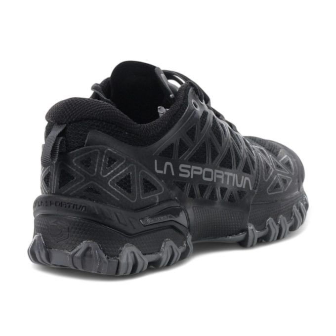 La Sportiva Women's Bushido II Black/Carbon Trail Running Shoes 36T-999900 - Image 3