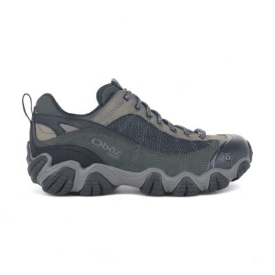 Oboz Men's Firebrand II Low Grey Hiking Shoes 21301.10160