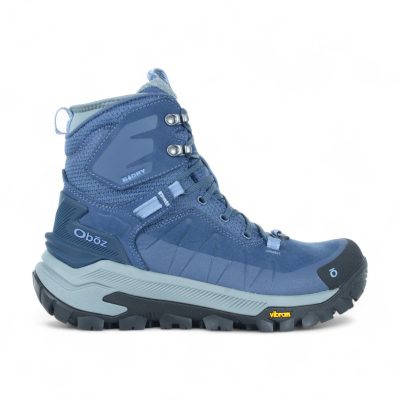 Oboz Women's Bangtail Mid Blue Shadow Winter Boots 83502.10919