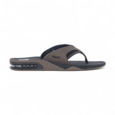 Reef Men's Fanning Black/Tan Slides CI8102