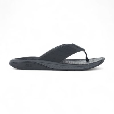 Reef Men's The Deckhand Black Slides CJ2233
