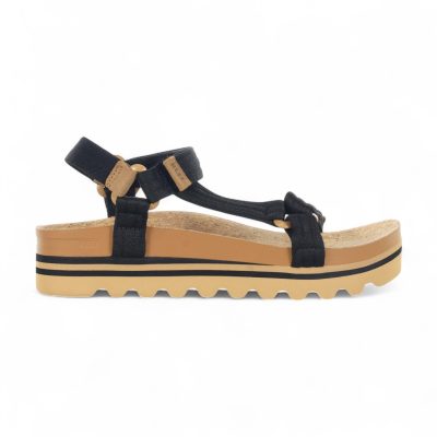 Reef Women's Cushion Rem Hi Black/Tan Sandals CI9323