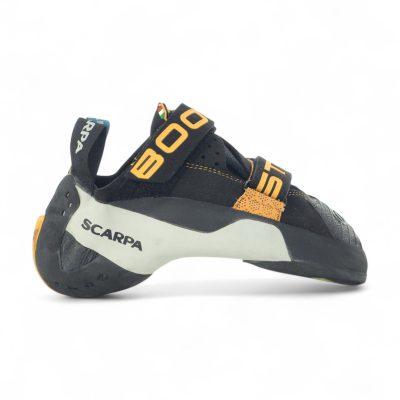 Scarpa Men's Booster Black/Orange Climbing Shoes 70060-000