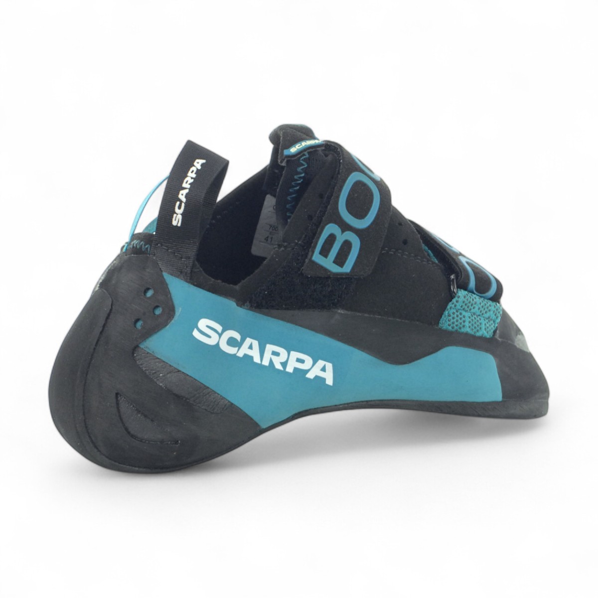 Scarpa Men's Boostic Black/Azure Climbing Shoes 70071-000 - Image 3