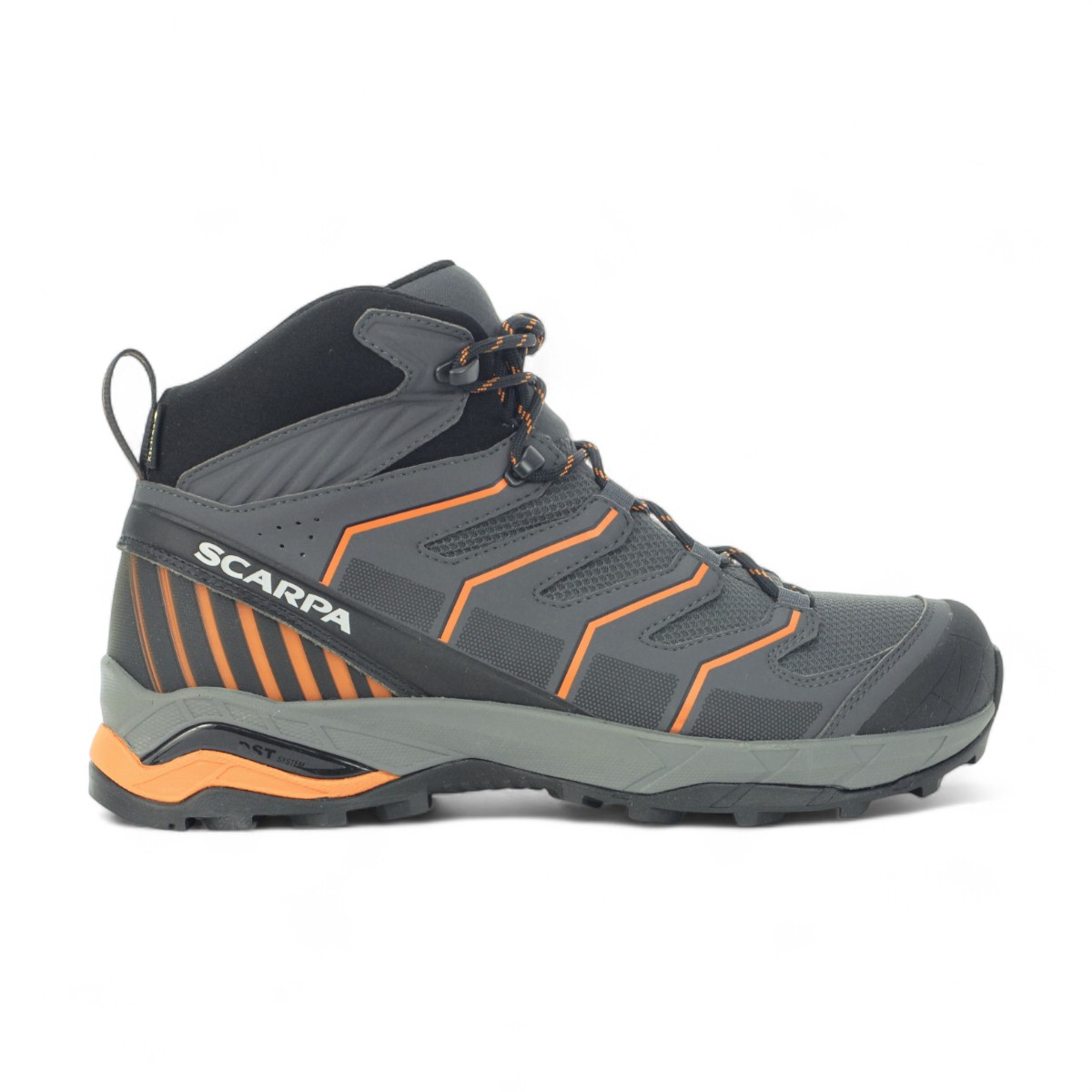 Scarpa Men's Maverick Mid Iron Grey/Orange Hiking Boot 63091-200