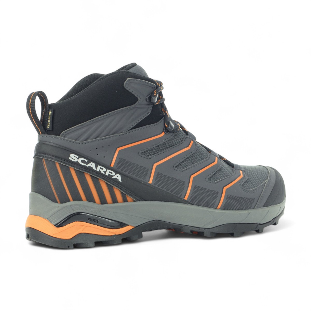 Scarpa Men's Maverick Mid Iron Grey/Orange Hiking Boot 63091-200 - Image 3