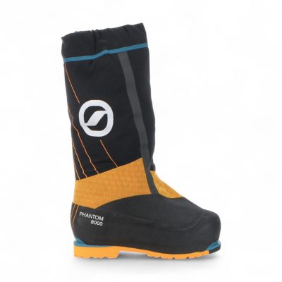 Scarpa Men's Phantom 8000L HD Black/Bright Orange Mountaineering Boots 87401L-500