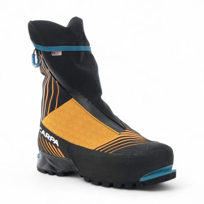 Scarpa Men's Phantom Tech Black/Bright Orange Mountaineering Boots 87425-210 - Image 2