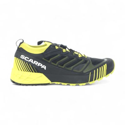 Scarpa Men's Ribelle Run Black/Lime Trail Running Shoes 33078-351