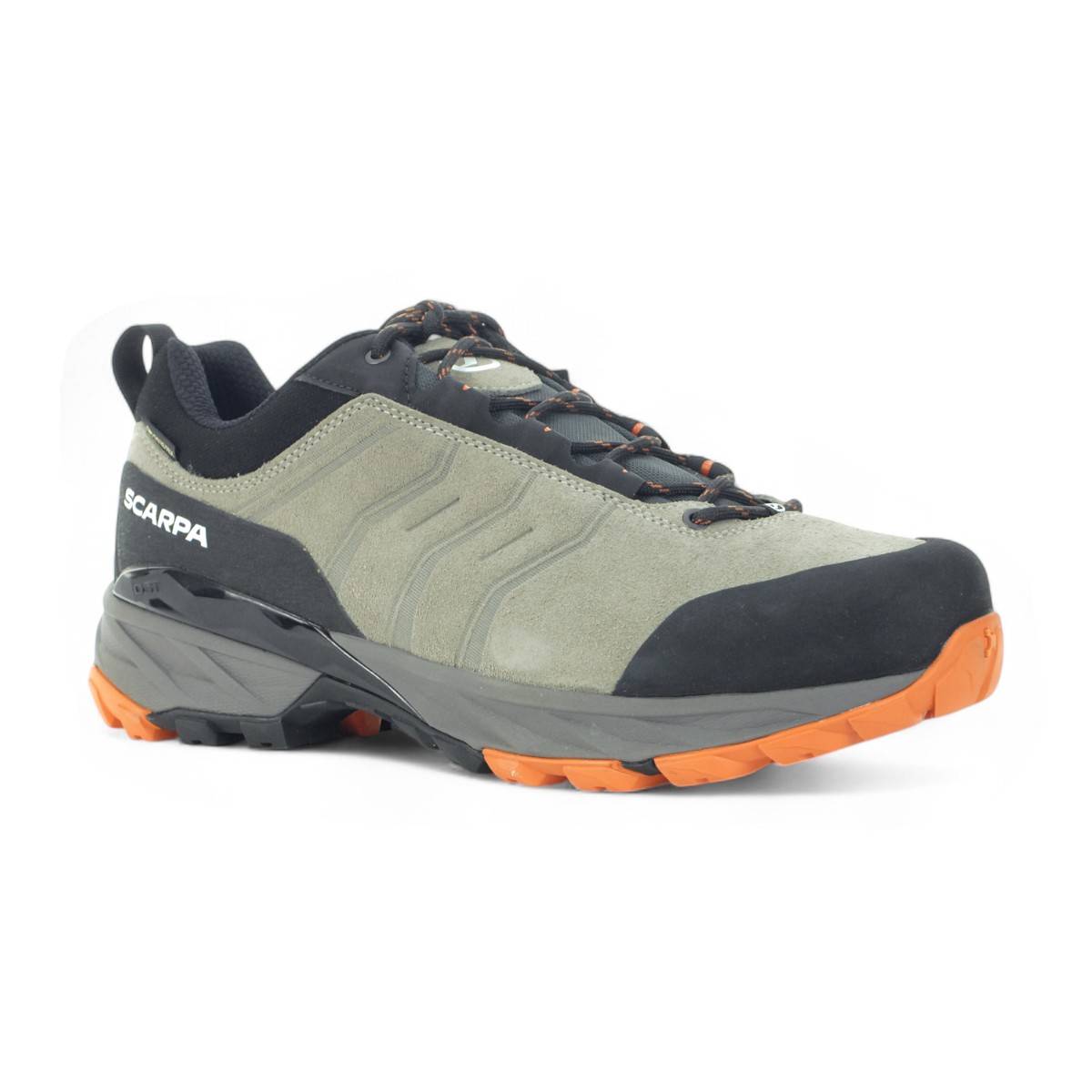 Scarpa Men's Rush Trail Taupe/Mango Hiking Shoes 63142-200 - Image 2