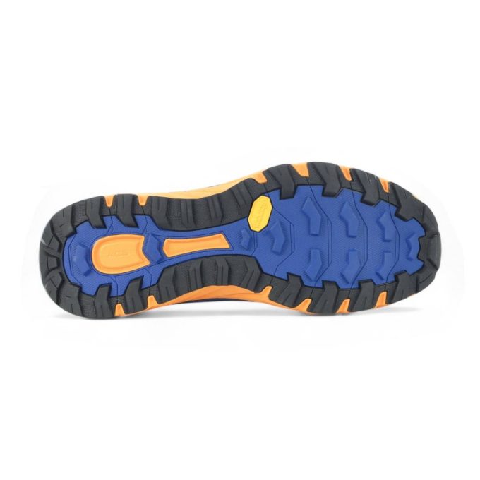 Scarpa Men's Spin Infinity GTX True Blue/Orange Trail Running Shoes 33075-201 - Image 4