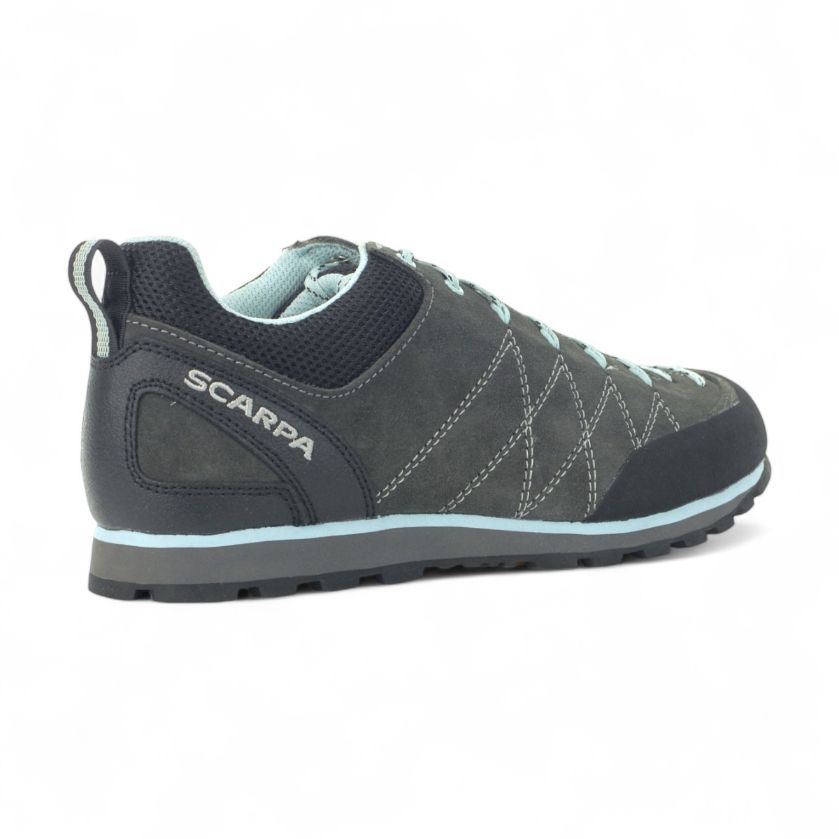 Scarpa Women's Crux Shark/Blue Radiance Hiking Shoes 72053-352 - Image 3